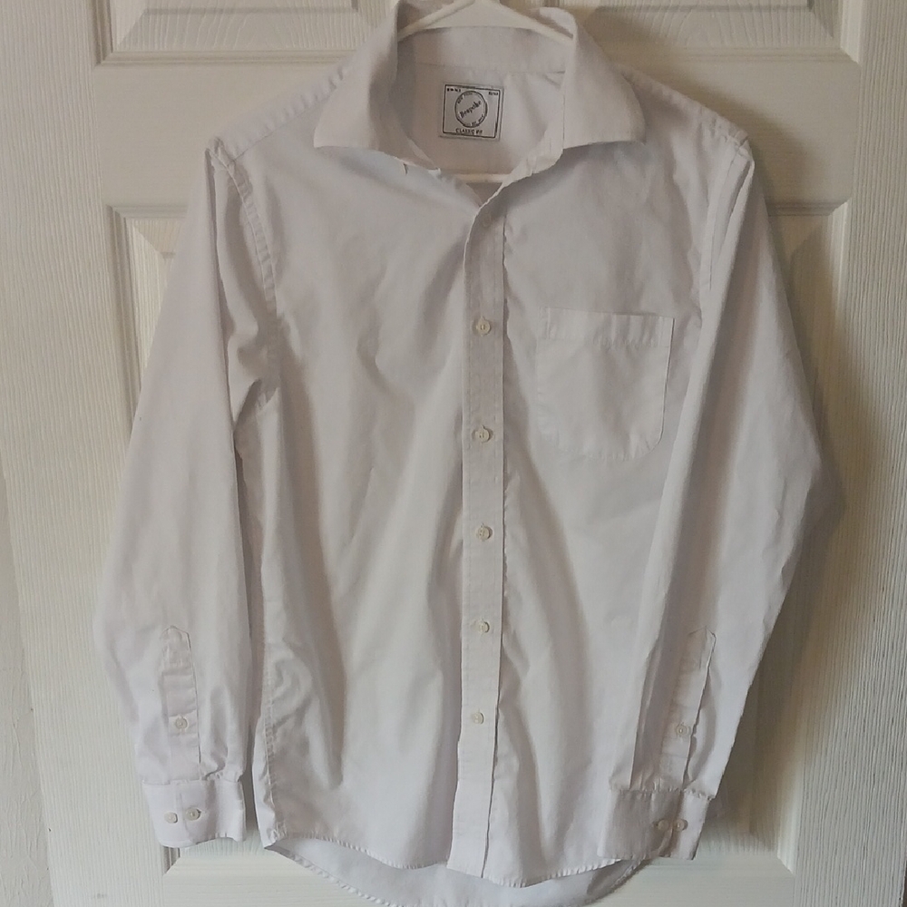 Bespoke Classic White Men's Shirt